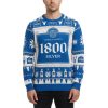 1800 Tequila Reserva Silver Ugly Christmas Sweater