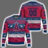 2025 Angels Personalized Ugly Christmas Sweater