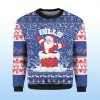 2025 Bills Funny Santa Christmas Ugly Sweater 2