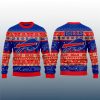 2025 Bills Holiday Touchdown Ugly Christmas Sweater