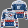 2025 Blue Jays Personalized Ugly Christmas Sweater