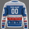 2025 Blue Jays Personalized Ugly Christmas Sweater 3