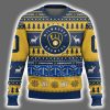 2025 Brewers Personalized Ugly Christmas Sweater 2