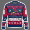2025 Cardinals Personalized Ugly Christmas Sweater 2