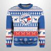 2025 Christmas Blue Jays Baseball Personalized Ugly Sweater 2
