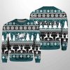 2025 Christmas Eagles Reindeer Football Ugly Sweater