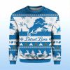 2025 Christmas Lions Festive Reindeer Tree Ugly Sweater 2