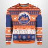 2025 Christmas Mets Baseball Personalized Ugly Sweater 2