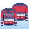 2025 Christmas Phillies Baseball Personalized Ugly Sweater