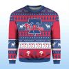 2025 Christmas Phillies Baseball Personalized Ugly Sweater 2