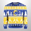 2025 Christmas Rams Reindeer Football Ugly Sweater 2