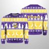 2025 Christmas Vikings Reindeer Football Ugly Sweater