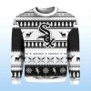 2025 Christmas White Sox Personalized Ugly Sweater 2