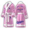 2025 Dodgers Back To Back World Series Champions Bathrobe 3