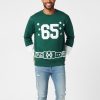 2025 Eagles Lane Johnson 65 Ugly Christmas Sweater