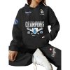 2025 LA Dodgers World Series Champions Waffle Hoodie 3