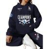 2025 LA Dodgers World Series Champions Waffle Hoodie 4