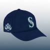 2025 Mariners 50 Seasons Celebration Hoodie Joggers Cap 2