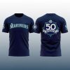 2025 Mariners 50 Seasons Celebration Shirt