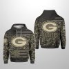 2025 Packers Salute to Service Camo Hoodie