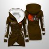 2025 Personalized Browns Long Hooded Fleece Jacket3