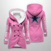 2025 Personalized Cowboys Long Hooded Fleece Jacket2