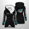 2025 Personalized Dolphins Long Hooded Fleece Jacket1