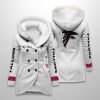 2025 Personalized Falcons Long Hooded Fleece Jacket