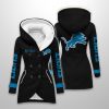 2025 Personalized Lions Long Hooded Fleece Jacket