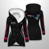 2025 Personalized Patriots Long Hooded Fleece Jacket1