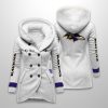 2025 Personalized Ravens Long Hooded Fleece Jacket