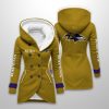 2025 Personalized Ravens Long Hooded Fleece Jacket4