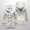 2025 Personalized Steelers Long Hooded Fleece Jacket