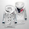 2025 Personalized Texans Long Hooded Fleece Jacket