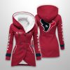 2025 Personalized Texans Long Hooded Fleece Jacket4