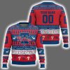 2025 Phillies Personalized Ugly Christmas Sweater
