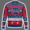 2025 Phillies Personalized Ugly Christmas Sweater 2