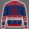 2025 Rangers Personalized Ugly Christmas Sweater 3