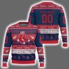 2025 Red Sox Personalized Ugly Christmas Sweater
