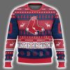 2025 Red Sox Personalized Ugly Christmas Sweater 2
