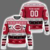 2025 Reds Personalized Ugly Christmas Sweater