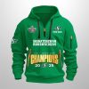 2025 Roughriders 112th Grey Cup Champions Quarter Zip Hoodie 2