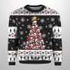 2025 Skull Pine Tree Ugly Christmas Sweater 2