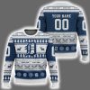 2025 Tigers Personalized Ugly Christmas Sweater