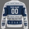 2025 Tigers Personalized Ugly Christmas Sweater 3