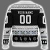 2025 White Sox Personalized Ugly Christmas Sweater 3