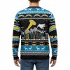 Badman I Am Vengeance I Am The Night I Am A Charger Ugly Christmas Sweater 2