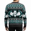 Badman I Am Vengeance I Am The Night I Am A Eagle Ugly Christmas Sweater 2