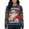 Bears Santa All I Want For Christmas Is SB Ugly Christmas Sweater 3