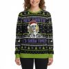 Beetlejuice Hey Santa Its Snow Time Ugly Christmas Sweater 3
